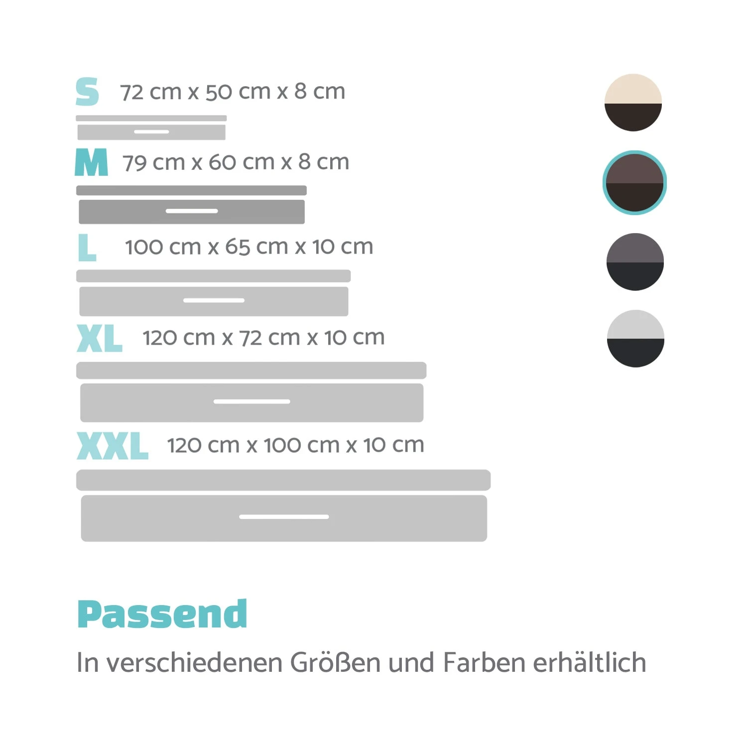 Balu Hundebett Waschbar Orthopädisch Rutschfest Memory-Schaum Größe M 9 Balu Hundebett Waschbar Orthopädisch Rutschfest Memory-Schaum Größe M – Bild 7