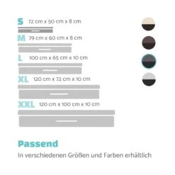 Balu Hundebett Hundekissen | Waschbar | Orthopädisch | Rutschfest | Atmungsaktiver Memory-Schaum | Größe S (72 X 8 X 50 Cm) 15 Balu Hundebett Hundekissen | Waschbar | Orthopädisch | Rutschfest | Atmungsaktiver Memory-Schaum | Größe S (72 X 8 X 50 Cm) -Wundervoller Gartenladen 10037554 de 0007 logo