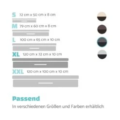 Balu Hundebett Hundekissen | Waschbar | Orthopädisch | Rutschfest | Atmungsaktiver Memory-Schaum | Größe XL (120 X 10 X 72 Cm) 15 Balu Hundebett Hundekissen | Waschbar | Orthopädisch | Rutschfest | Atmungsaktiver Memory-Schaum | Größe XL (120 X 10 X 72 Cm) -Wundervoller Gartenladen 10037557 de 0007 logo