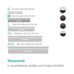 Balu Hundebett Hundekissen | Waschbar | Orthopädisch | Rutschfest | Atmungsaktiver Memory-Schaum | Größe M (79 X 8 X 60 Cm) 15 Balu Hundebett Hundekissen | Waschbar | Orthopädisch | Rutschfest | Atmungsaktiver Memory-Schaum | Größe M (79 X 8 X 60 Cm) -Wundervoller Gartenladen 10037560 de 0007 logo