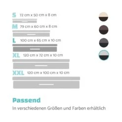 Balu Hundebett Hundekissen | Waschbar | Orthopädisch | Rutschfest | Atmungsaktiver Memory-Schaum | Größe L (100 X 10 X 65 Cm) 15 Balu Hundebett Hundekissen | Waschbar | Orthopädisch | Rutschfest | Atmungsaktiver Memory-Schaum | Größe L (100 X 10 X 65 Cm) -Wundervoller Gartenladen 10037566 de 0007 logo