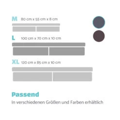 Hundebett Hundematte | Waschbar | Orthopädisch | Rutschfest | Atmungsaktiv | Klappbar Memory-Schaum | Größe L (100 X 10 X 70 Cm) 15 Hundebett Hundematte | Waschbar | Orthopädisch | Rutschfest | Atmungsaktiv | Klappbar Memory-Schaum | Größe L (100 X 10 X 70 Cm) -Wundervoller Gartenladen 10037570 de 0007 logo