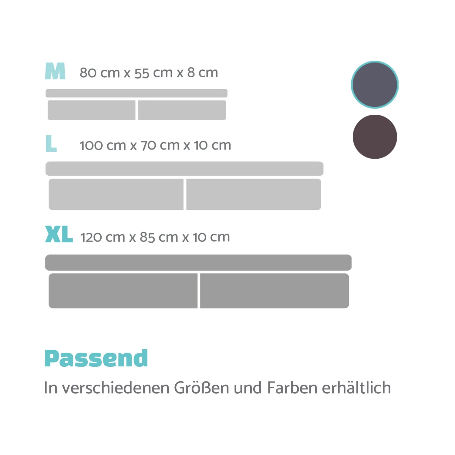 Hundebett Hundematte | Waschbar | Orthopädisch | Rutschfest | Atmungsaktiv | Klappbar Memory-Schaum | Größe XL (120 X 10 X 85 Cm) 9 Hundebett Hundematte | Waschbar | Orthopädisch | Rutschfest | Atmungsaktiv | Klappbar Memory-Schaum | Größe XL (120 X 10 X 85 Cm) – Bild 7