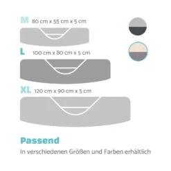 Lotte Hundebett Waschbar Orthopädisch Rutschfest Memory-Schaum Größe L -Wundervoller Gartenladen 10037575 de 0007 logo