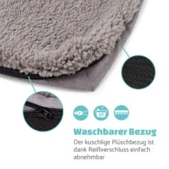 Bruno Hundebett Hundekorb | Waschbar | Orthopädisch | Rutschfest | Atmungsaktiv | Memory-Schaum | Größe M (80 X 17 X 55 Cm) 13 Bruno Hundebett Hundekorb | Waschbar | Orthopädisch | Rutschfest | Atmungsaktiv | Memory-Schaum | Größe M (80 X 17 X 55 Cm) -Wundervoller Gartenladen 10037582 de 0005 logo