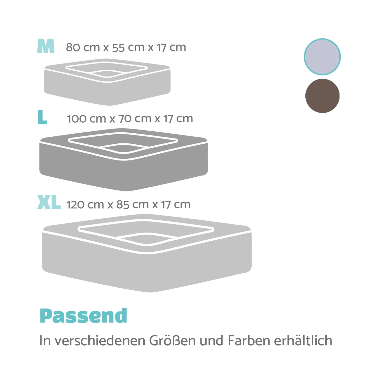 Bruno Hundebett Hundekorb | Waschbar | Orthopädisch | Rutschfest | Atmungsaktiv | Memory-Schaum | Größe L (100 X 17 X 70 Cm) 9 Bruno Hundebett Hundekorb | Waschbar | Orthopädisch | Rutschfest | Atmungsaktiv | Memory-Schaum | Größe L (100 X 17 X 70 Cm) – Bild 7