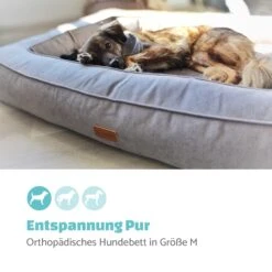 Bruno Hundebett Waschbar Orthopädisch Rutschfest Memory-Schaum Größe M -Wundervoller Gartenladen 10037586 de 0002 logo