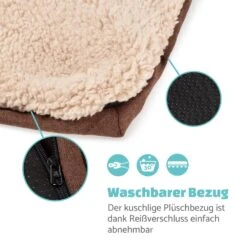 Bruno Hundebett Waschbar Orthopädisch Rutschfest Memory-Schaum Größe M -Wundervoller Gartenladen 10037586 de 0005 logo