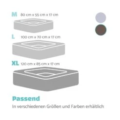 Bruno Hundebett Hundekorb | Waschbar | Orthopädisch | Rutschfest | Atmungsaktiv | Memory-Schaum | Größe XL (120 X 17 X 85 Cm) 15 Bruno Hundebett Hundekorb | Waschbar | Orthopädisch | Rutschfest | Atmungsaktiv | Memory-Schaum | Größe XL (120 X 17 X 85 Cm) -Wundervoller Gartenladen 10037588 de 0007 logo