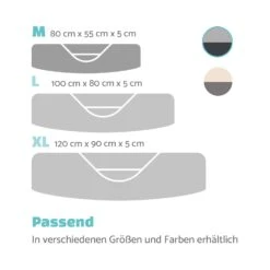 Lotte Hundebett Waschbar Orthopädisch Rutschfest Atmungsaktiv Größe M -Wundervoller Gartenladen 10037590 de 0007 logo