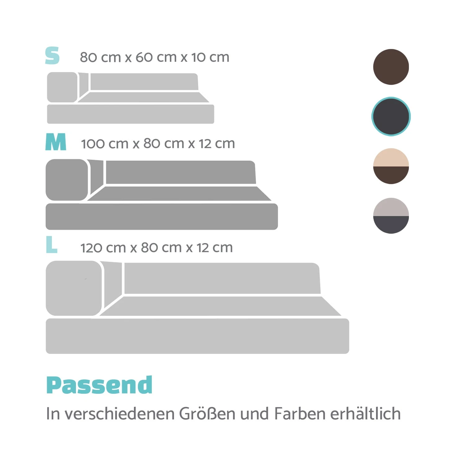 Odin Hundesofa Waschbar Orthopädisch Rutschfest Memory-Schaum Größe M 9 Odin Hundesofa Waschbar Orthopädisch Rutschfest Memory-Schaum Größe M – Bild 7