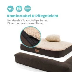 Odin Hundesofa Hundematte | Waschbar | Orthopädisch | Rutschfest | Atmungsaktiv | Memory-Schaum | Größe S (80 X 10 X 60 Cm) -Wundervoller Gartenladen 10037598 de 0005 logo