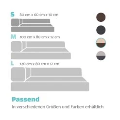 Odin Hundesofa Hundematte | Waschbar | Orthopädisch | Rutschfest | Atmungsaktiv | Memory-Schaum | Größe S (80 X 10 X 60 Cm) -Wundervoller Gartenladen 10037598 de 0007 logo