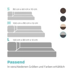 Odin Hundesofa Hundematte | Waschbar | Orthopädisch | Rutschfest | Atmungsaktiv | Memory-Schaum | Größe L (120 × 12 × 80 Cm) 15 Odin Hundesofa Hundematte | Waschbar | Orthopädisch | Rutschfest | Atmungsaktiv | Memory-Schaum | Größe L (120 × 12 × 80 Cm) -Wundervoller Gartenladen 10037603 de 0007 logo