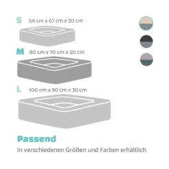 Emma Hundebett Waschbar Rutschfest Atmungsaktiv Wendematratze 15 Emma Hundebett Waschbar Rutschfest Atmungsaktiv Wendematratze -Wundervoller Gartenladen 10037605 de 0007 logo