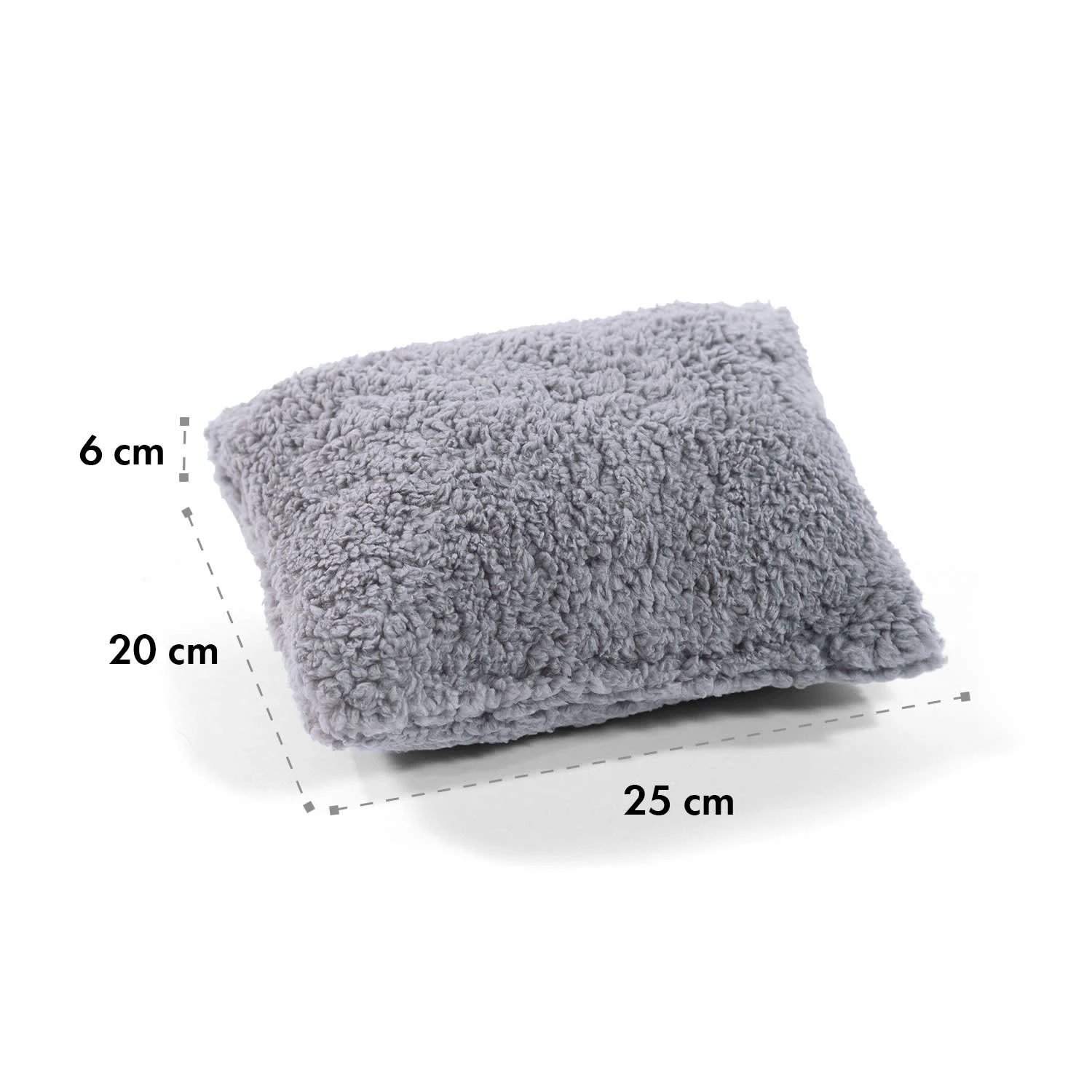 Lilly Hundekissen 25 X 6 X 20 Cm Polyesterplüsch Vlies Waschbar 4 Lilly Hundekissen 25 X 6 X 20 Cm Polyesterplüsch Vlies Waschbar – Bild 2