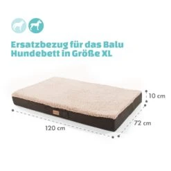 Balu XL Hundebett Ersatzbezug Waschbar Rutschfest Atmungsaktiv -Wundervoller Gartenladen 10037651 de 0004 logo