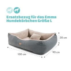 Emma Hundebett Ersatzbezug Waschbar Rutschfest Atmungsaktiv Größe L -Wundervoller Gartenladen 10037663 de 0004 logo