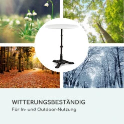 Patras Bistro-Tisch Marmortischplatte Ø60cm Gusseiserner Standfuß 16 Patras Bistro-Tisch Marmortischplatte Ø60cm Gusseiserner Standfuß -Wundervoller Gartenladen 10037740 de 0007 logo
