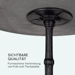 Patras Bistro-Tisch Marmortischplatte Ø60cm Gusseiserner Standfuß 15 Patras Bistro-Tisch Marmortischplatte Ø60cm Gusseiserner Standfuß -Wundervoller Gartenladen 10037741 de 0006 logo