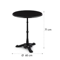 Patras Bistro-Tisch Marmortischplatte Ø60cm Gusseiserner Standfuß 17 Patras Bistro-Tisch Marmortischplatte Ø60cm Gusseiserner Standfuß -Wundervoller Gartenladen 10037741 yy 0008 logo