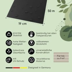 Sichtschutzstreifen Gartenzaun PVC 450 G/m² 50x19cm Clips 10 Sichtschutzstreifen Gartenzaun PVC 450 G/m² 50x19cm Clips -Wundervoller Gartenladen 10037983 de 0003 usp