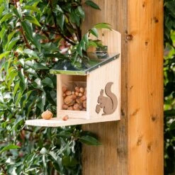 Futterhaus Für Eichhörnchen Metalldach Kiefernholz Unbehandelt -Wundervoller Gartenladen 10038023 yy 0002 logo