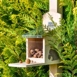 Futterhaus Für Eichhörnchen Metalldach Kiefernholz Unbehandelt -Wundervoller Gartenladen 10038023 yy 0006 logo