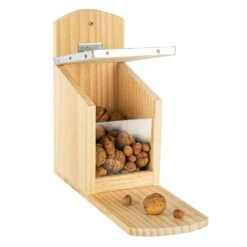 Futterhaus Für Eichhörnchen Metalldach Kiefernholz Unbehandelt -Wundervoller Gartenladen 10038023 yy 0007 logo