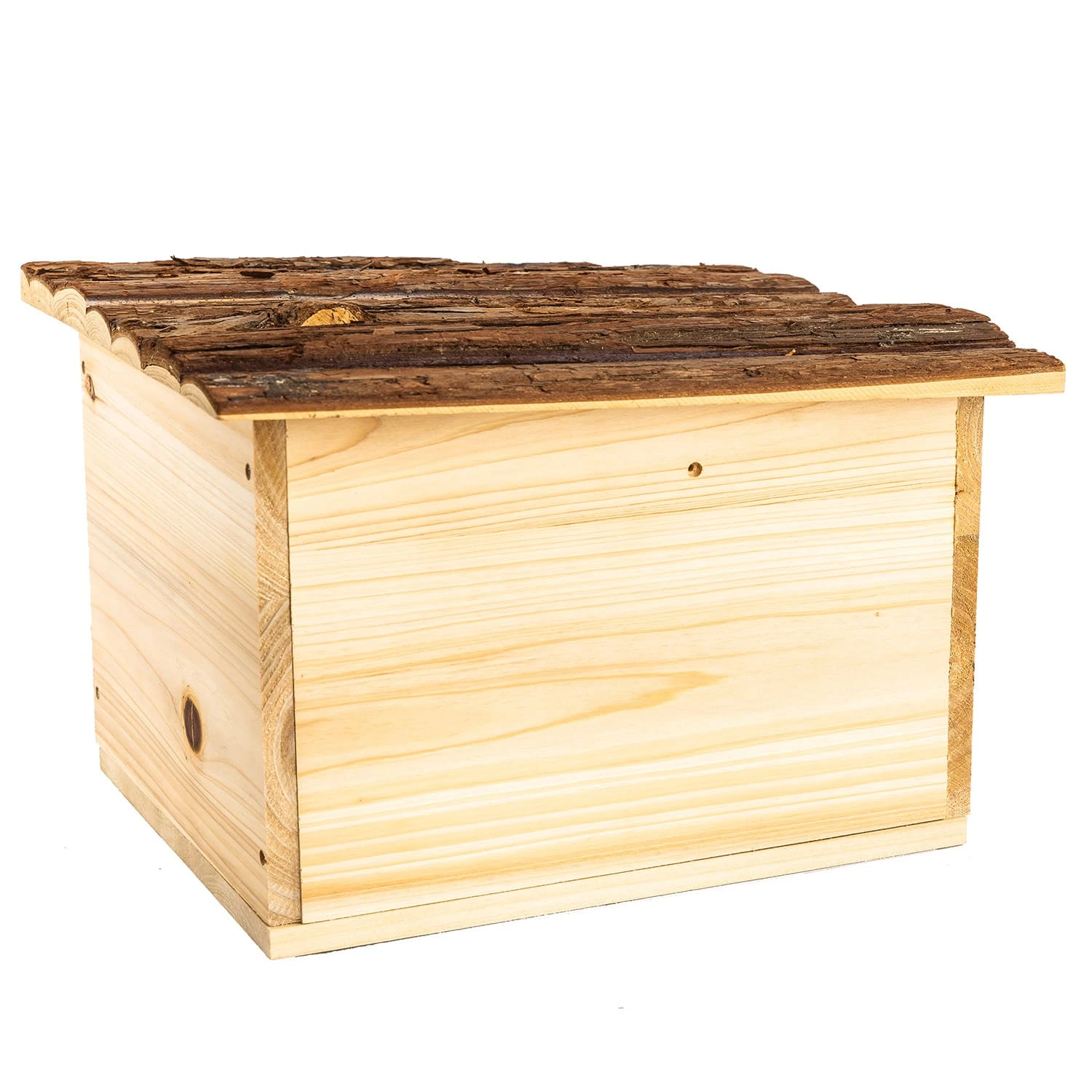 Igelhaus Futterhaus Überwinterung 2 Kammern Tannenholz Unbehandelt 6 Igelhaus Futterhaus Überwinterung 2 Kammern Tannenholz Unbehandelt – Bild 4