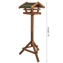 Vogelhaus Mit Standfuß Wetterfeste Dachpappe Behandeltes Pinienholz -Wundervoller Gartenladen 10038028 yy 0005 logo