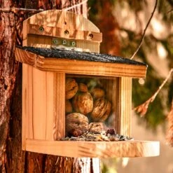 Futterhaus Für Eichhörnchen Flachdach Zedernholz Bitumen Unbehandelt 13 Futterhaus Für Eichhörnchen Flachdach Zedernholz Bitumen Unbehandelt -Wundervoller Gartenladen 10038115 yy 0005 logo