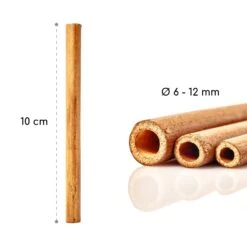 Bambusröhrchen 70 Stück Je 10 Cm Länge Holzfarben 15 Bambusröhrchen 70 Stück Je 10 Cm Länge Holzfarben -Wundervoller Gartenladen 10038136 yy 0007 logo
