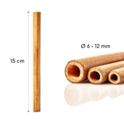 Bambusröhrchen 70 Stück Je 15 Cm Länge Holzfarben 15 Bambusröhrchen 70 Stück Je 15 Cm Länge Holzfarben -Wundervoller Gartenladen 10038148 yy 0007 logo