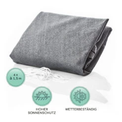 Rechteckiges Sonnensegel 5x7 M Mit Befestigungsringen Polyester Luftdurchlässig 12 Rechteckiges Sonnensegel 5x7 M Mit Befestigungsringen Polyester Luftdurchlässig -Wundervoller Gartenladen 10038166 de 0005 logo