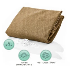 Rechteckiges Sonnensegel 5x7 M Polyester Luftdurchlässig -Wundervoller Gartenladen 10038178 de 0005 logo