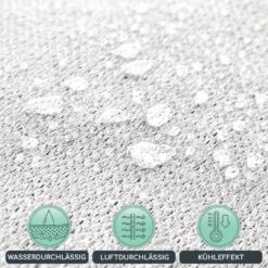 Dreieckiges Sonnensegel 3x3x3 M Polyester Luftdurchlässig -Wundervoller Gartenladen 10038200 de 0003 logo