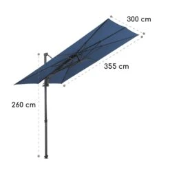 Saint-Tropez Ampelschirm 3-Achsen-Rotation 360° Drehbar 3 X 3,55 M UV-Schutz 50+ 15 Saint-Tropez Ampelschirm 3-Achsen-Rotation 360° Drehbar 3 X 3,55 M UV-Schutz 50+ -Wundervoller Gartenladen 10038319 yy 0007 logo