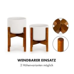 Thorn Blumentopf Mit Ständer 2er-Set 50er Jahre Stil -Wundervoller Gartenladen 10038443 de 0004 logo