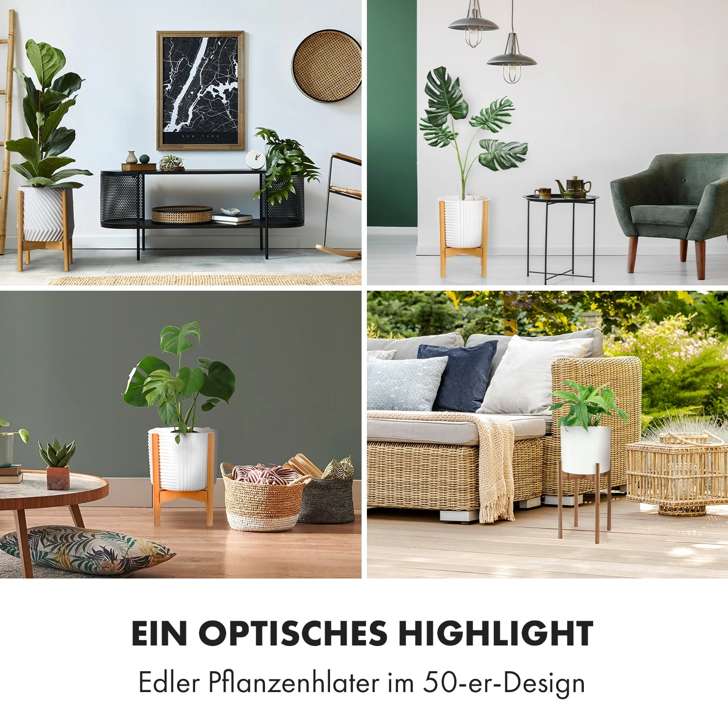 Deventer Pflanzenhalter Für Töpfe Von 20,3-30,5 Cm Ø 2 Höhen 4 Deventer Pflanzenhalter Für Töpfe Von 20,3-30,5 Cm Ø 2 Höhen – Bild 2