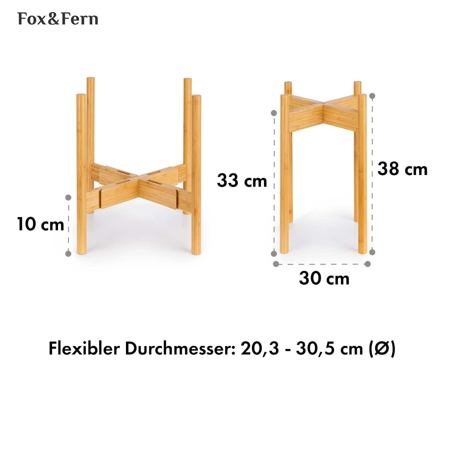Deventer Pflanzenhalter Für Töpfe Von 20,3-30,5 Cm Ø 2 Höhen 8 Deventer Pflanzenhalter Für Töpfe Von 20,3-30,5 Cm Ø 2 Höhen – Bild 6