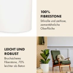 Gendt Pflanztopf Übertopf Faserstein In/Outdoor 11 Gendt Pflanztopf Übertopf Faserstein In/Outdoor -Wundervoller Gartenladen 10038466 de 0003 usp