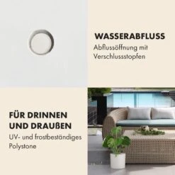 Venlo Blumentopf Polystone In- Und Outdoor 3 Größen -Wundervoller Gartenladen 10038471 de 0004 usp