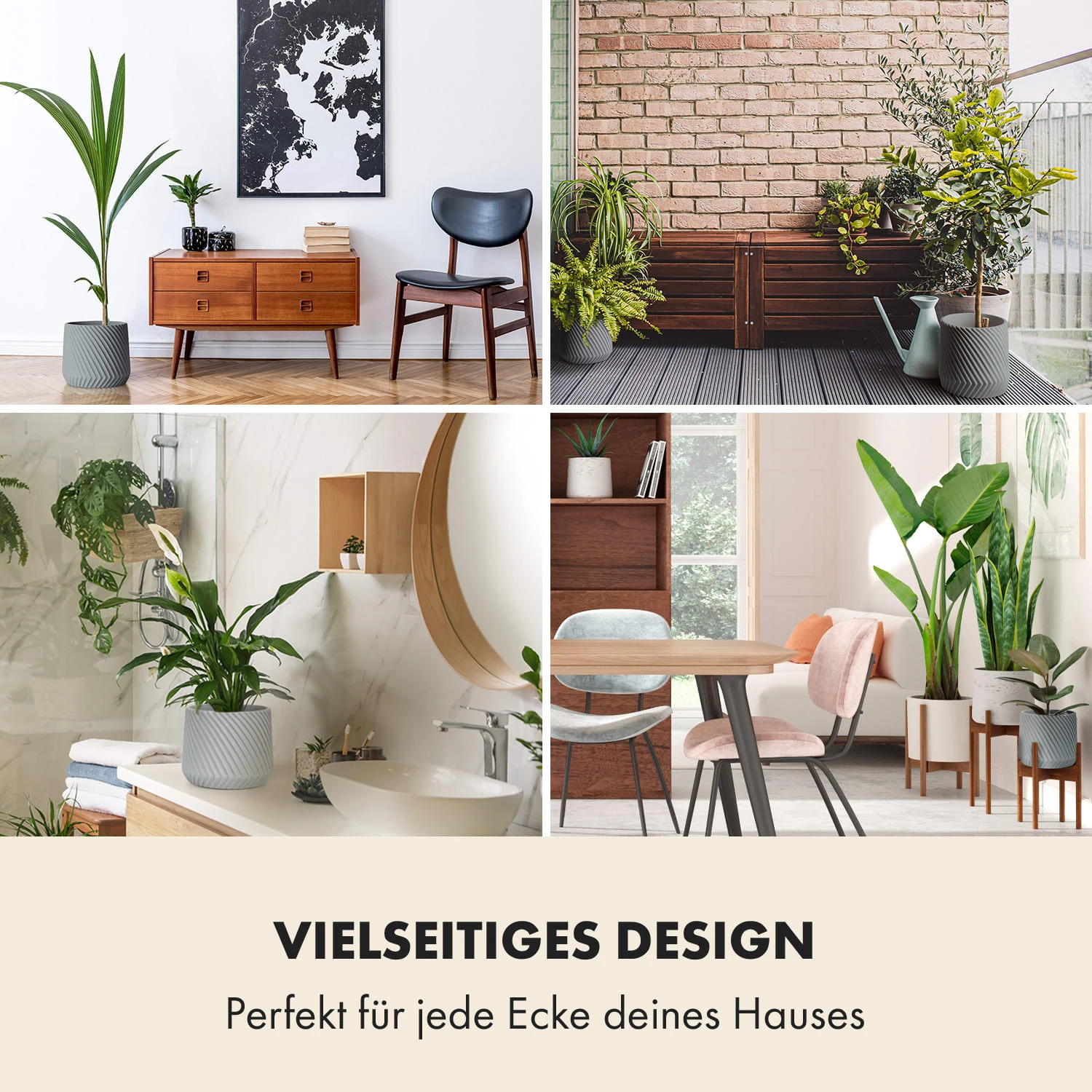 Heusden Blumentopf Polystone Pflanzenfreundlich Handgemacht 4 Heusden Blumentopf Polystone Pflanzenfreundlich Handgemacht – Bild 2