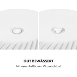 Heusden Blumentopf 2er-Set Polystone Pflanzenfreundlich Handgemacht 3D-Optik -Wundervoller Gartenladen 10038484 de 0003 logo