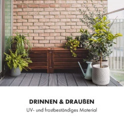 Heusden Blumentopf 2er-Set Polystone Pflanzenfreundlich Handgemacht 3D-Optik -Wundervoller Gartenladen 10038484 de 0005 logo