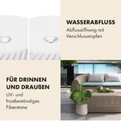 Heusden Blumentopf Polystone Pflanzenfreundlich Handgemacht -Wundervoller Gartenladen 10038485 de 0004 usp