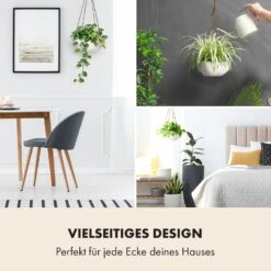 Laren Blumenampel Ø 28 Cm Polystone Mit Naturseilen -Wundervoller Gartenladen 10038487 de 0002 usp