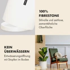 Pflanztopf Übertopf Faserstein In/Outdoor 11 Pflanztopf Übertopf Faserstein In/Outdoor -Wundervoller Gartenladen 10038509 de 0003 usp