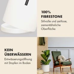 Pflanztopf Übertopf Faserstein In/Outdoor -Wundervoller Gartenladen 10038510 de 0003 usp